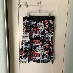 Walking Dead Women’s Short Skirt, Size XL